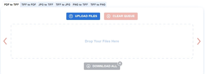 convert pdf to tiff